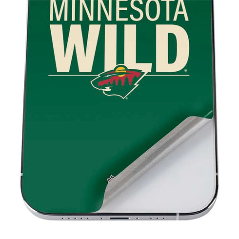 NHL Minnesota Wild Lineup iPhone 12 Pro Max Skin